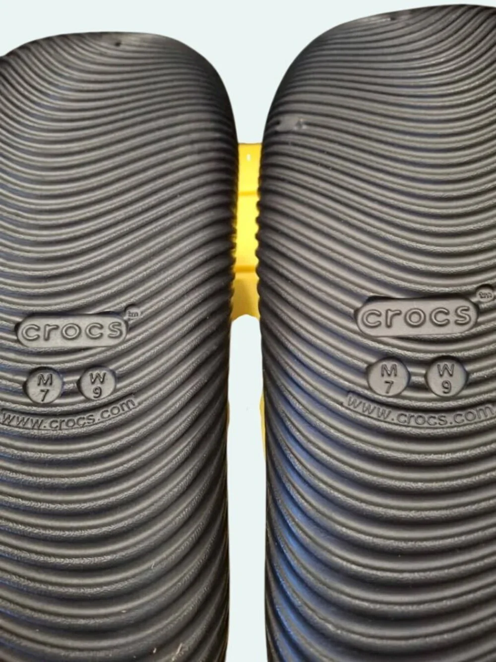 Crocs New Black Mellow Slides Size Womens 9/ Mens 7 NEW *SH1